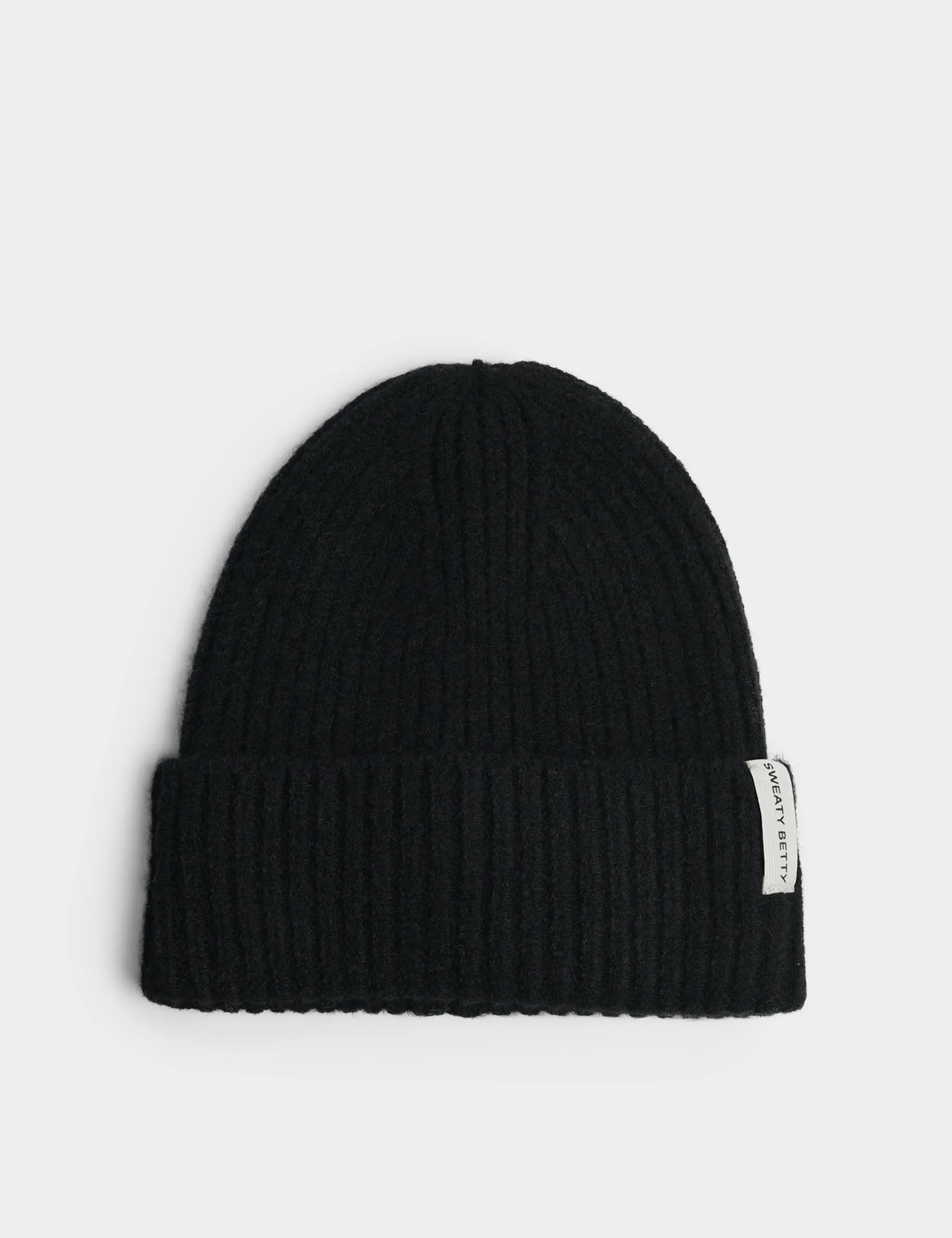 Snowfall Knitted Beanie - Black