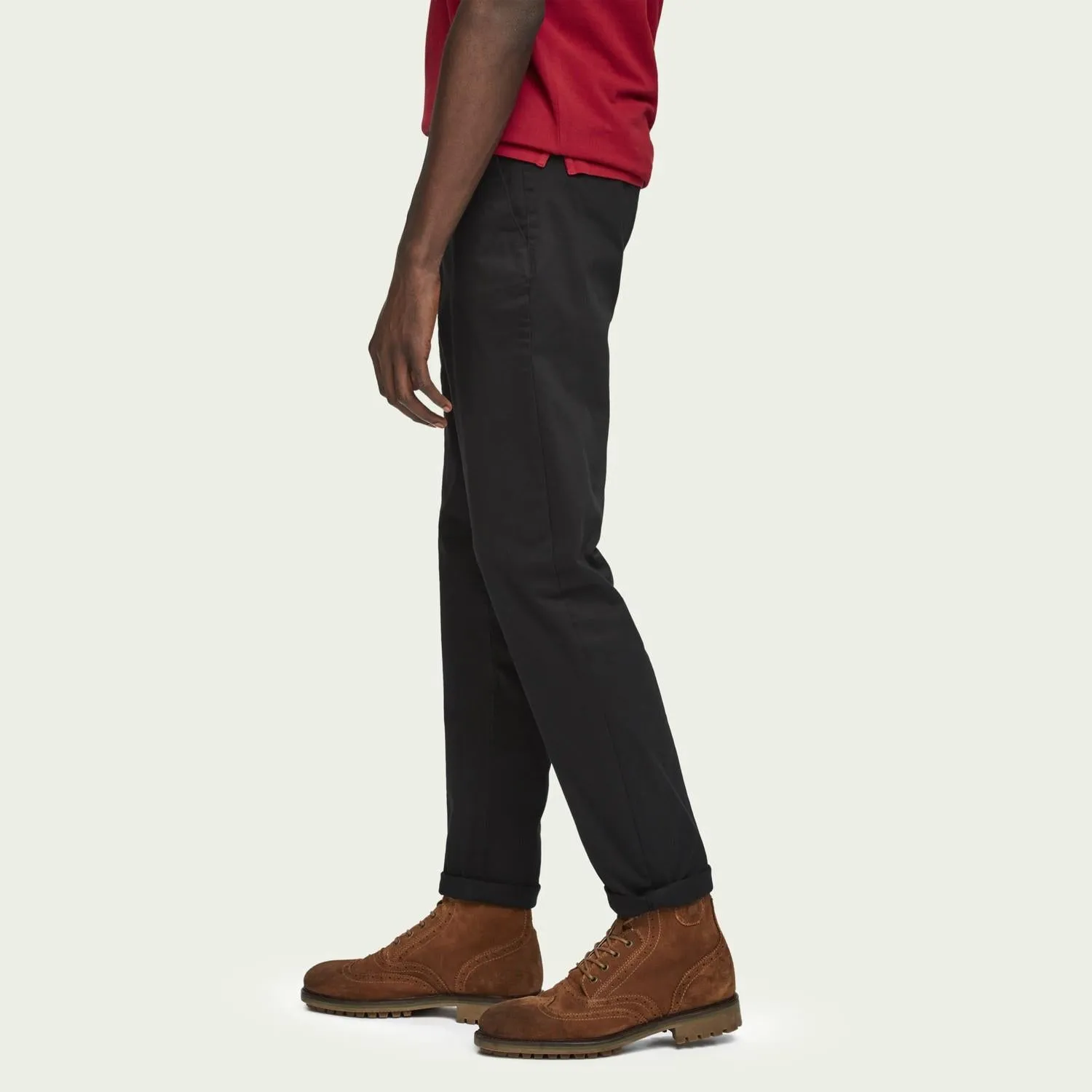 Stuart Stretch Chino (Black)