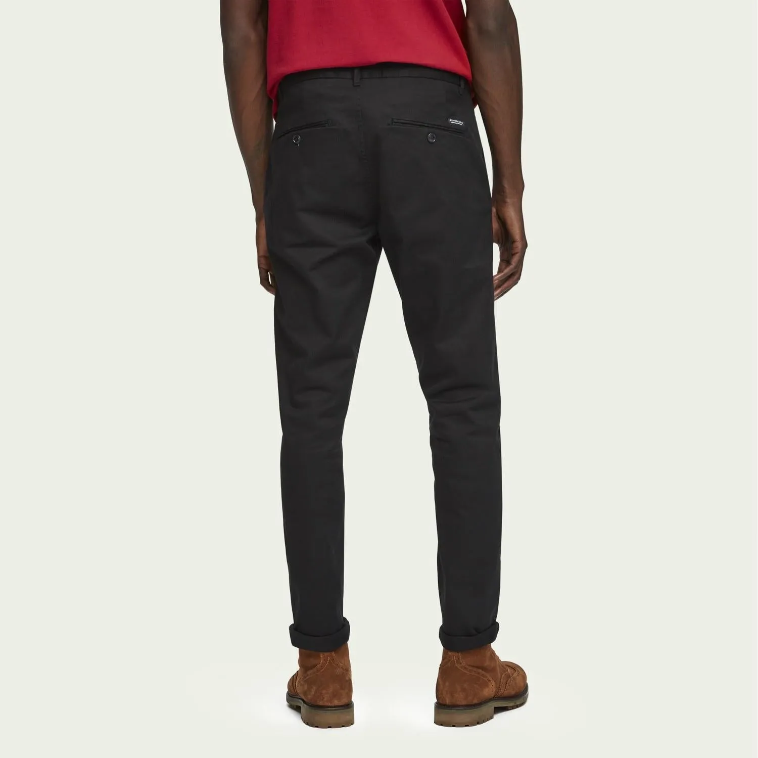 Stuart Stretch Chino (Black)