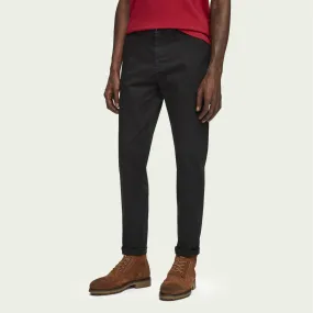 Stuart Stretch Chino (Black)