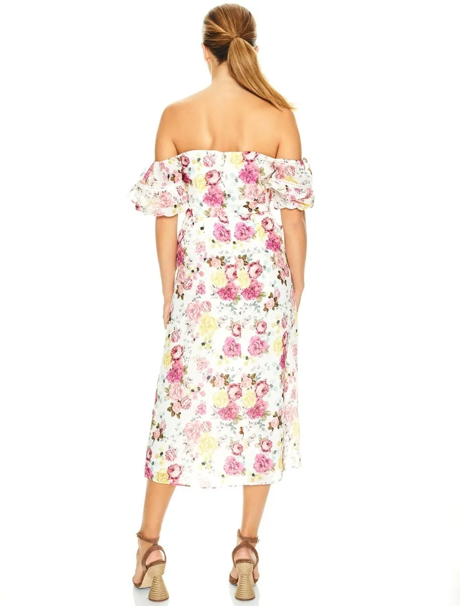 TEA TIME MIDI DRESS