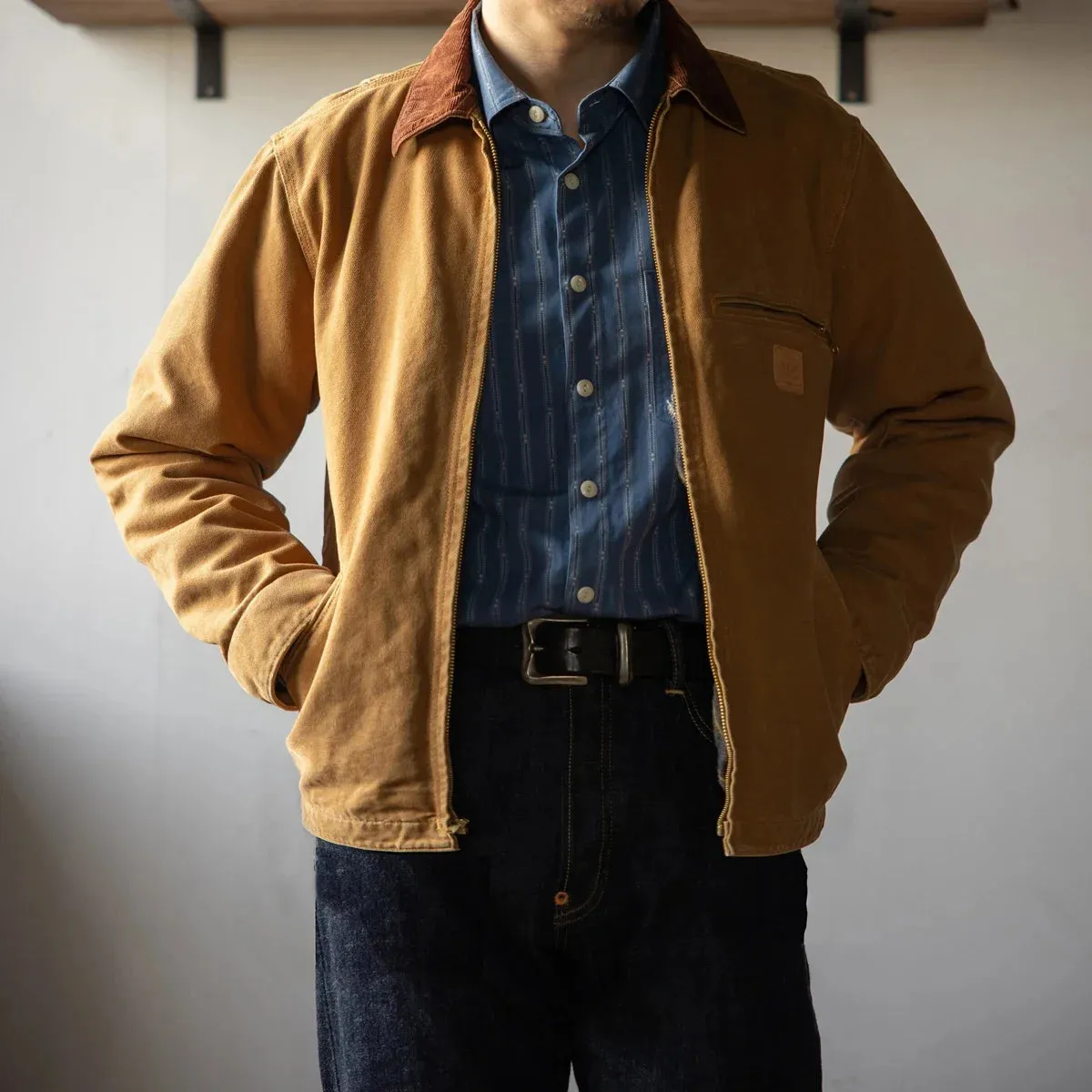 Vintage Relaxed R.T Fit cotton canvas Jacket