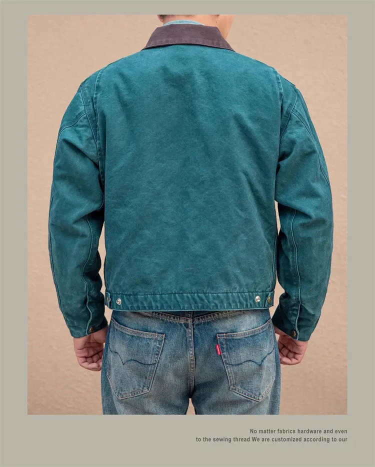 Vintage Relaxed R.T Fit cotton canvas Jacket