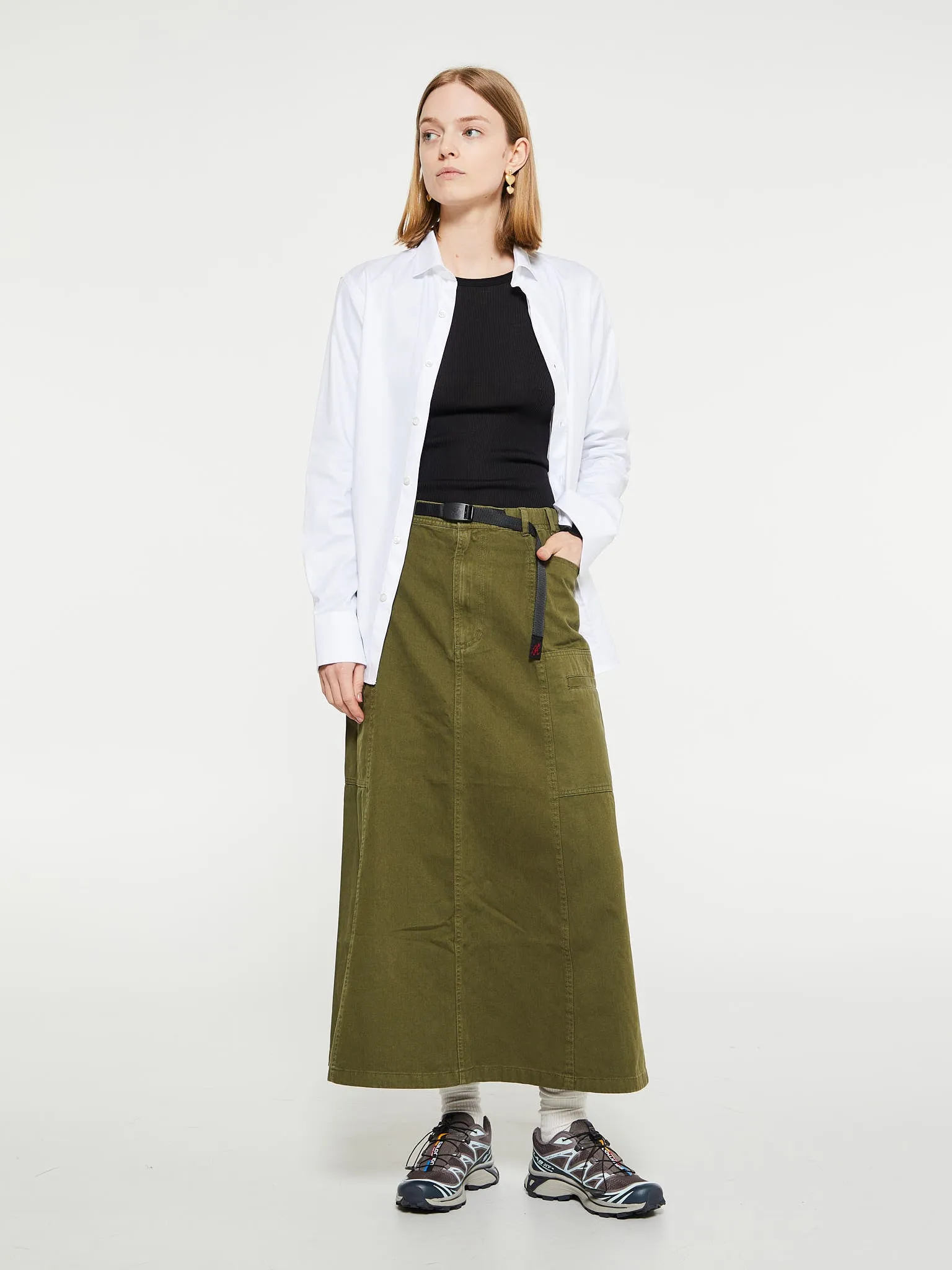 Voyager Skirt in Olive