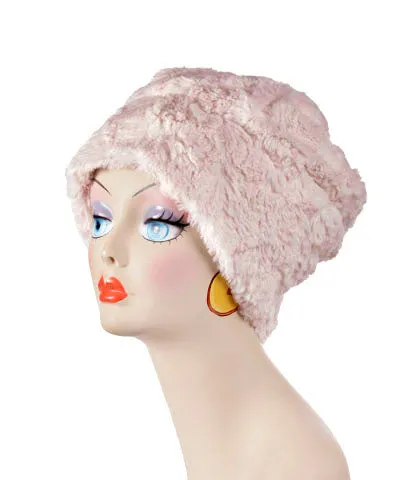 Women's Beanie Hat, Reversible - Cuddly Faux Furs