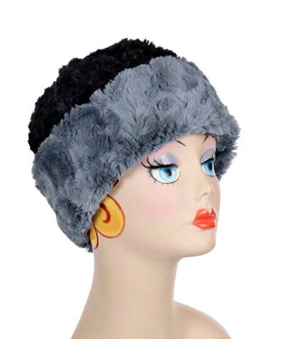 Women's Beanie Hat, Reversible - Cuddly Faux Furs